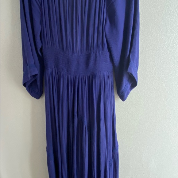 Free People NWT Dixie Maxi Dress Boho Twilight Blue - Picture 5 of 5